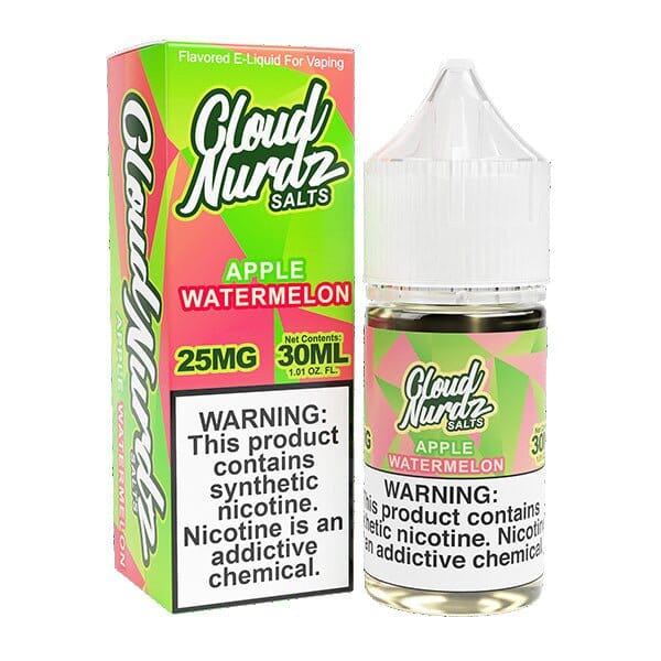 Apple Watermelon av Cloud Nurdz TFN -salter 30 ml