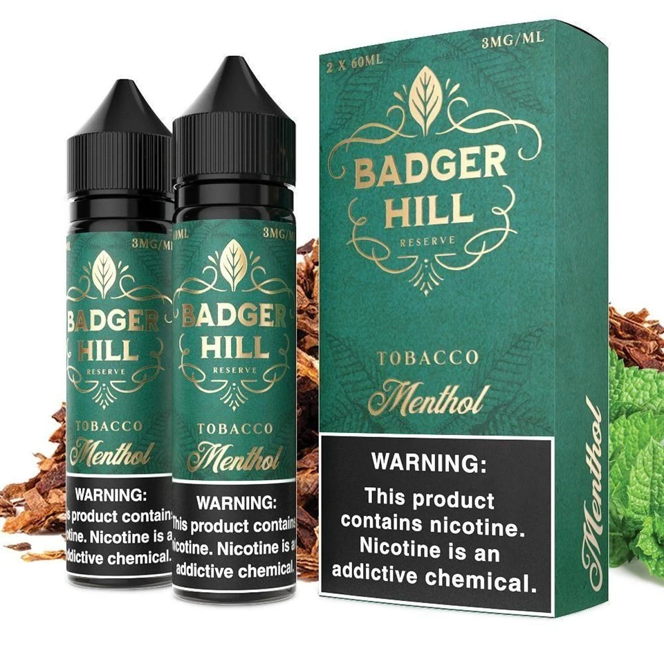 Menthol av Badger Hill Reserve 120 ml