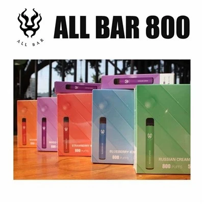 All bar 800 engangs elektronisk sigarett