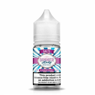 Blackberry crumble tfn salt nic e - juice av middag lady 30ml