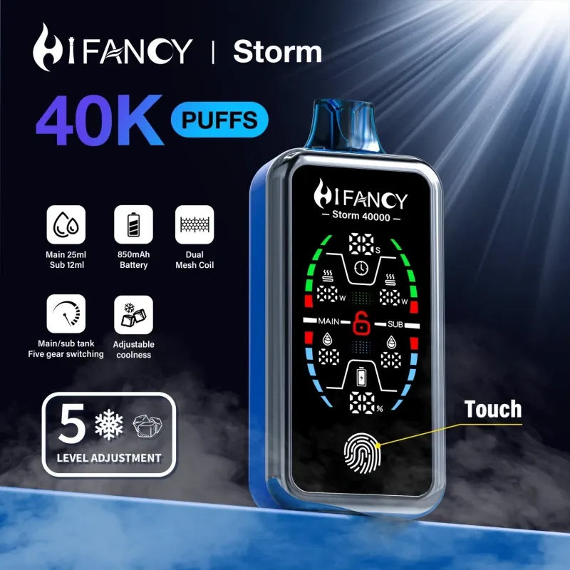 Hifancy 40000 Puffs 40k Storm Disposable Vape