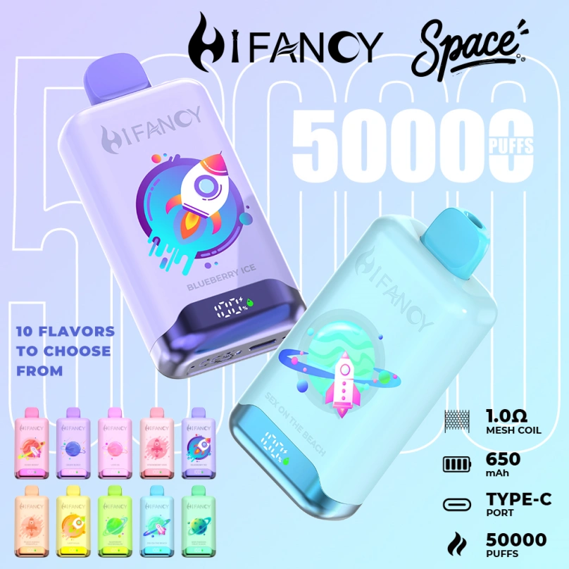 Hifancy 50000 Puffs 50K Space Engros Vape