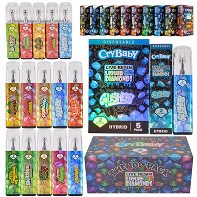 Ny Crybaby 2 ml tomt disponibel vape penner