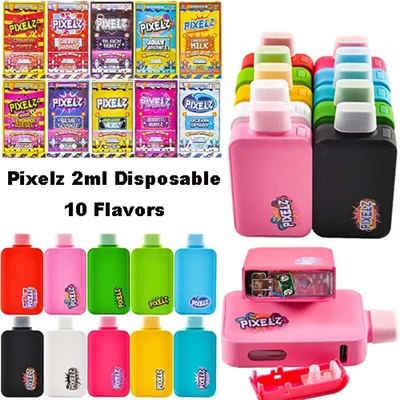 Pixelz tom 2 ml engangs vape penn