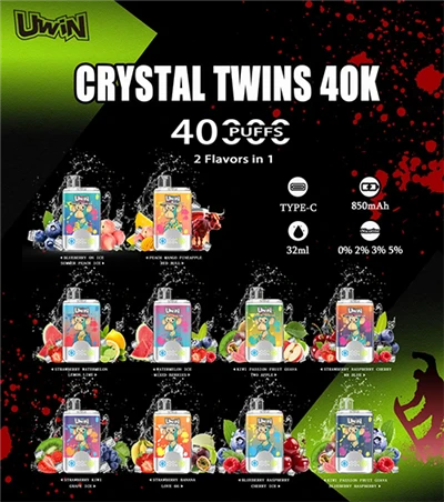 Uwin Twins Crystal 40000 Puffs Disposible Vape
